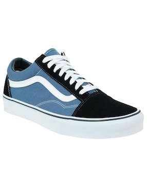 Venta Vans Azules Con Cafe En Stock