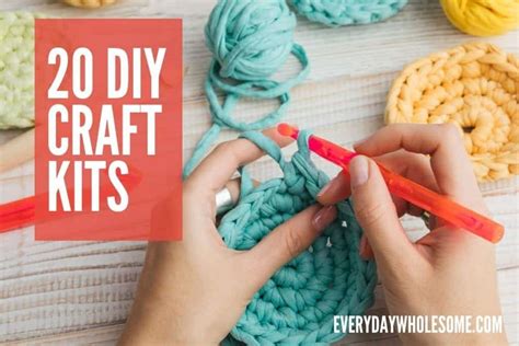 Everyday Wholesome | 20 DIY Craft Kits for Kids & Adults | Gift Guide