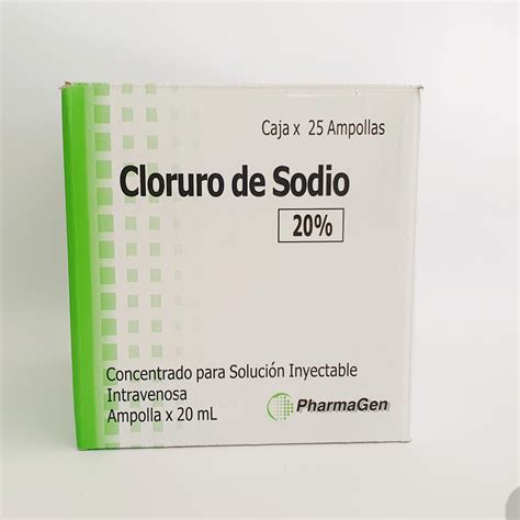 Cloruro De Sodio Al Ampollax Nefrofarma