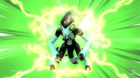 Ben 10 Stop Motion Omni Enhanced Shock Rock And Xlr8 Youtube