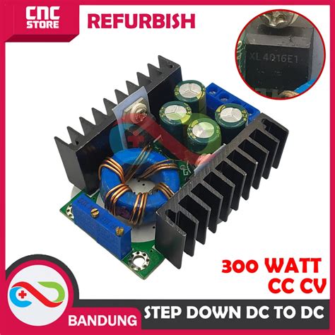 Jual STEP DOWN 9A 300W CC CV BUCK CONVERTER 5 40V TO 1 2 35V REFURBISH