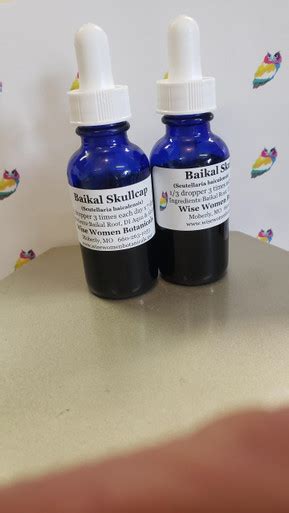 Skullcap Antiviral Tincture Wise Women Botanicals