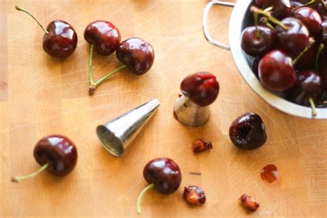 Easy Ways To Pit Fresh Cherries Without A Cherry Pitter Cherry