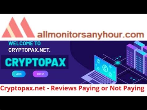 Cryptopax Net Reviews Paying Or Not Paying Hyip Daily Update