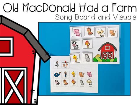 Old Macdonald Had A Farm Printables Printable Templates Free