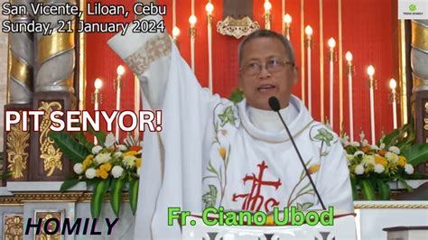 Fr Ciano Ubod Homily Ang Langit Iya Sa Bata Ug Niadtong Sama Sa Mga