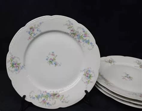 Manyantiques Juego De Platos Playos Porcelana Limoges Mercadolibre