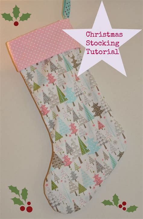 Christmas Stocking Tutorial And Pattern Christmas Stockings Diy