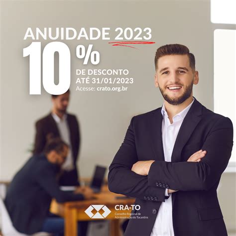 Profissional da Administração pague a Anuidade 2023 desconto de 10