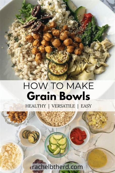 How To Make Easy Healthy Grain Bowls Rachel B The Rd