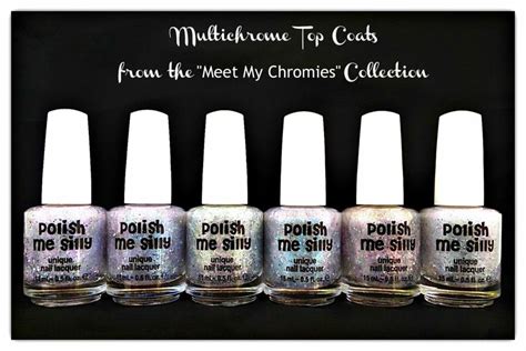 6 Full Size Multi Chrome Topper Set Multi Color Changing Polish