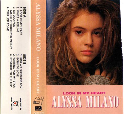 Alyssa Milano Look In My Heart 1989 Cassette Discogs