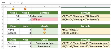 La Fonction SI Dans Excel Kitcreanet