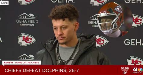 WATCH: Patrick Mahomes speaks out about cracked helmet incident