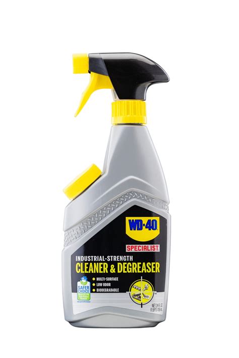 Wd 40® Specialist® Industrial Strength Cleaner And Degreaser 24 Oz Non Aerosol Trigger