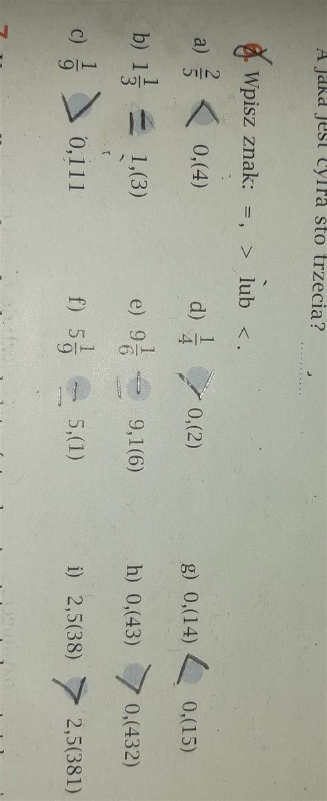 Matematyka Z Plusem Wersja C Klasa Strona Zadanie Plisss Szybko