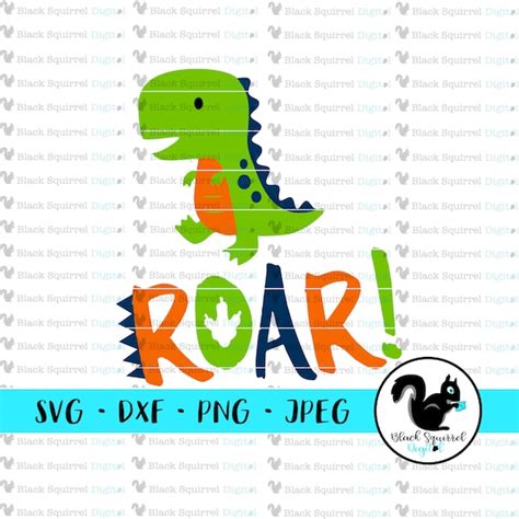 Dinosaur Roar Jurassic T Rex Dino Theme Birthday Party Baby Etsy