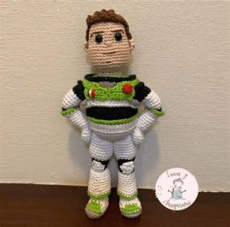 Buzz Lightyear patrón gratis amigurumi paso a paso Patrones de