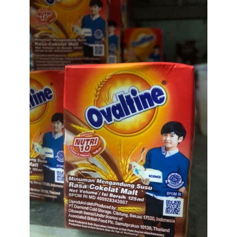 Jual OVALTINE 125 Ml Minuman Susu Kotak Shopee Indonesia