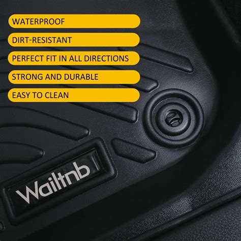 Wailtnb Floor Mats Custom For Honda Ridgeline