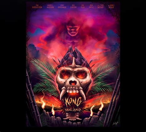 Kong: Skull island Alternative Movie Poster on Behance