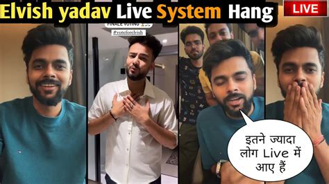 Elvish Yadav Live System Hang Kar Diya Live Today Finale Voting Trend