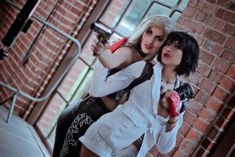 Trish and Lady - DMC 4 Cosplay I by RachAsakawa on DeviantArt