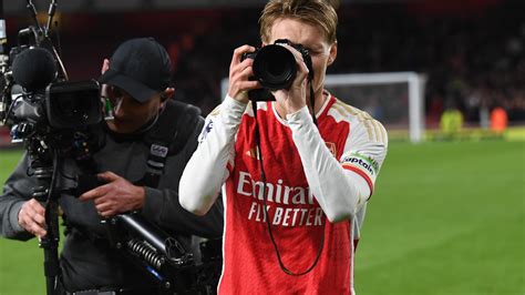 Martin Odegaard Hits Back At Critics Of Arsenal Celebrations After