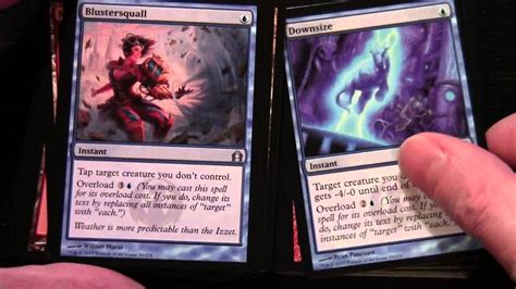 Magic The Gathering Intro Pack Return To Ravnica Izzet Ingenuity Unboxing Youtube