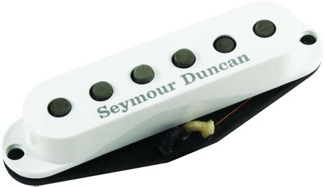 Seymour Duncan Ssl 1 Vintage Staggered Single Coil Strat Pickup Rwrp White Cover