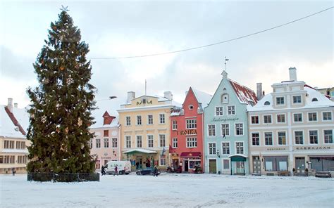 Tallinn In Winter The Magic Of Tallinn In The Snow On The Luce