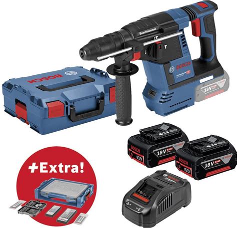 Bosch Professional Gbh V F As Sds Plus Cordless Hammer Drill