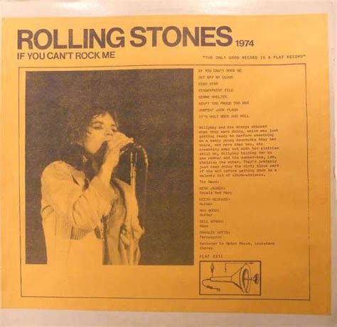 Rolling Stones If You Cant Rock Me Vinyl Discogs