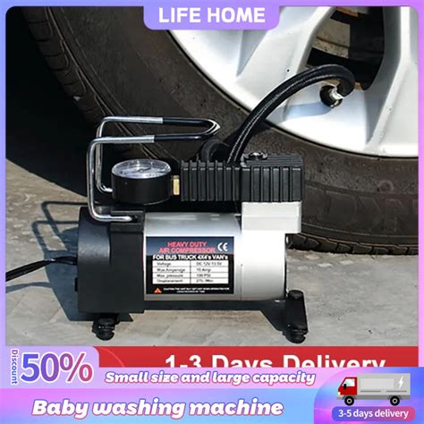 12v Dc 150psi Heavy Duty Metal Electric Car Air Compressor Pump