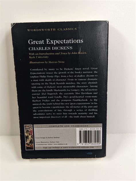 Great Expectations By Charles Dickens Wordsworth Classics Paperback 9781853260049 Ebay