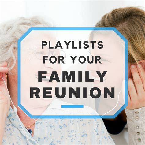 Fun Family Reunion Music Playlists