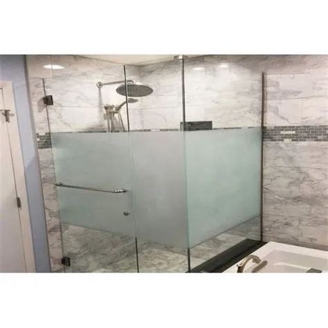 Saint Gobain Frosted Glass Shower Cubicle Thickness 10 Mm At Rs 650 Square Feet In Kolkata