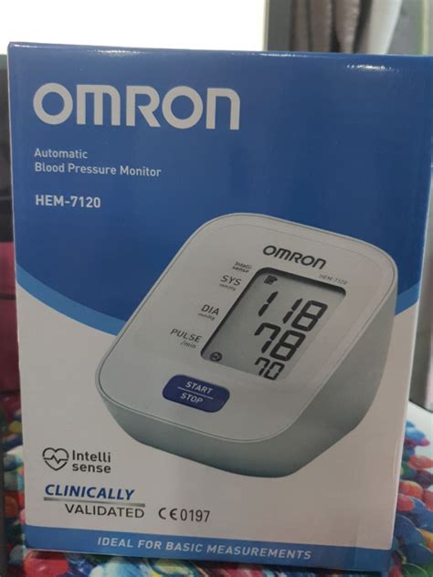 Omron Automatic Blood Pressure Monitor Hem Health Nutrition