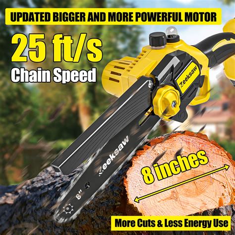 Snapklik Mini Chainsaw Cordless Inch