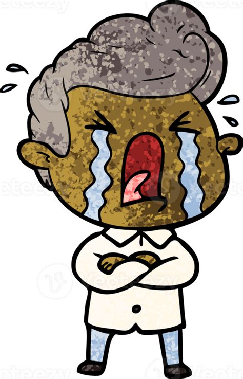 Cartoon Crying Man 40551307 Png
