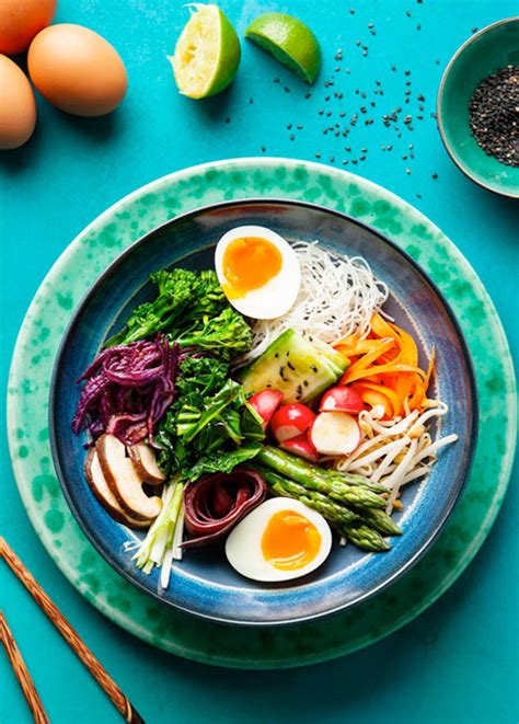 Fairburns Eggs Rainbow Vegetable Poke Bowl