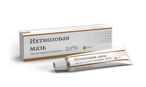 Ichthyol Ointment 20% 25 gr - USA Apteka