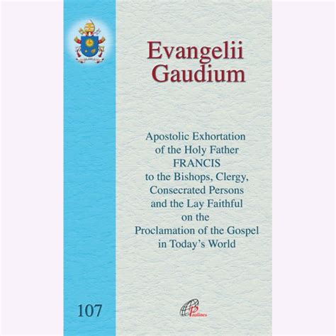 EVANGELII GAUDIUM – Paulines