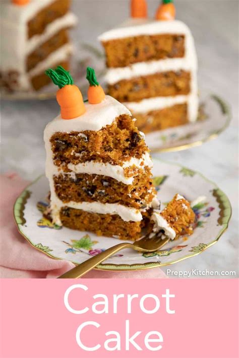 This Ultra Moist But Not Oily Carrot Cake Recipe From Preppy Kitchen Is Almost Too Easy To