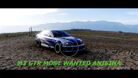 M Gtr Dr Ft Most Wanted Forza Horizon Youtube