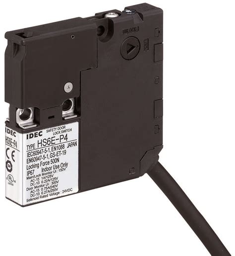 Hs6e M7y4b03 G Idec Safety Interlock Switch Hs6e Series Spst Nc