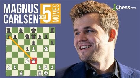 Magnus Carlsen's Top Five Moves - Chess.com