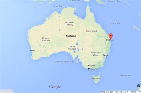 Moreton Island On Map Of Australia World Easy Guides