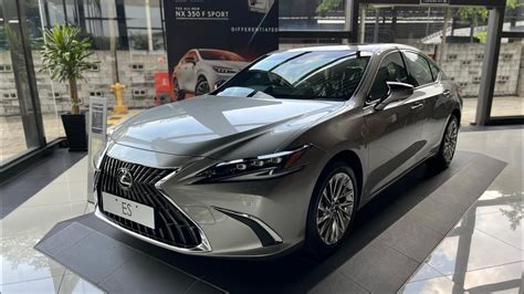 New 2022 Lexus ES Ice Ecru Color First Look Exterior And Interior