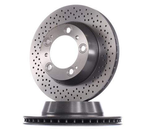 09 8890 21 BREMBO COATED DISC LINE Brake Disc Perforated Vented